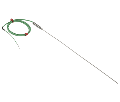 Product image for RS PRO Type K Thermocouple 250mm Length, 1.5mm Diameter → +1100°C