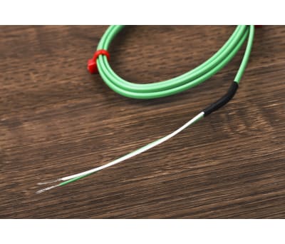 Product image for RS PRO Type K Thermocouple 250mm Length, 1.5mm Diameter → +1100°C