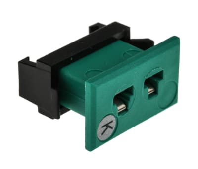 Product image for TYPE K GREEN MINIATURE PANEL SOCKET