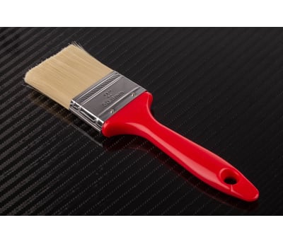 Cottam Thin 6.4mm Fibre Paint Brush with Round Bristles