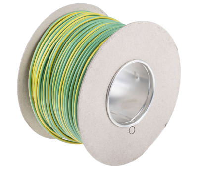 Product image for GREEN/YELLOW EQUIPMENT WIRE,2.5SQ.MM100M