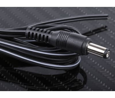 Product image for DCPOWER ADAPTOR STRAIGHT PLUG LEAD,2.1MM