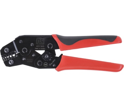 Product image for RS PRO Ratcheting Hand Crimping Tool for Bootlace Ferrule