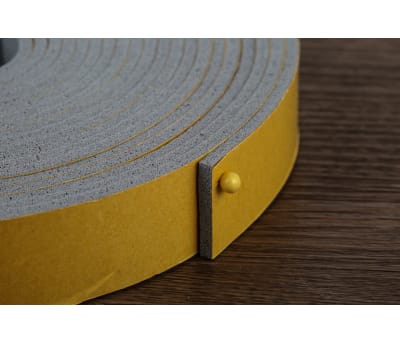 Product image for SILICONE SPONGE TAPE, 5M X 25MM X 3.2MM