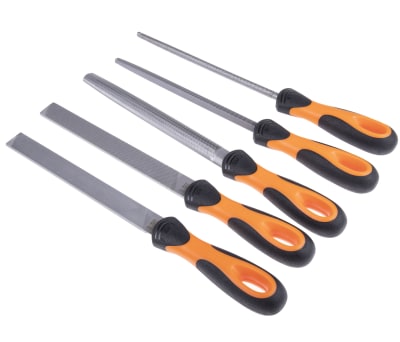 Product image for 5 PCE 200MM (8") FILE SET - ERGO HANDLED