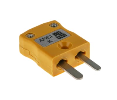 Product image for RS PRO ANSI Thermocouple Connector for use with Type K Thermocouple Type K, Miniature