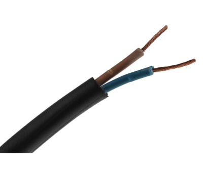 Product image for H07RNF 2 CORE 1MM RUBBER CABLE 100M