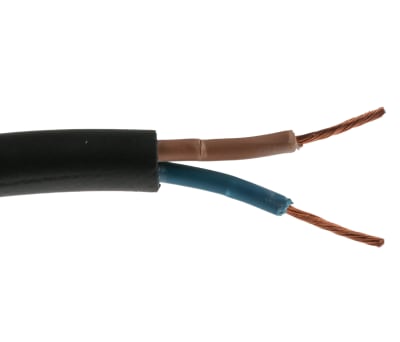 Product image for H07RNF 2 CORE 1MM RUBBER CABLE 100M