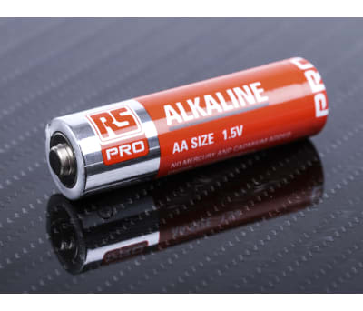 Product image for RS PRO Alkaline AA Batteries 1.5V