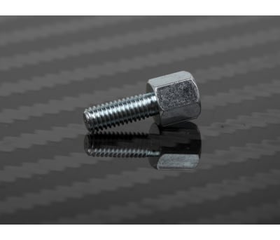 Product image for RS PRO Steel Hex Standoff, Male/Female, 5mm, M3 x M3