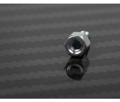 Product image for RS PRO Steel Hex Standoff, Male/Female, 5mm, M3 x M3