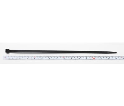 Product image for CABLE TIE 380X7.6 BLACK UV  RESISTANT