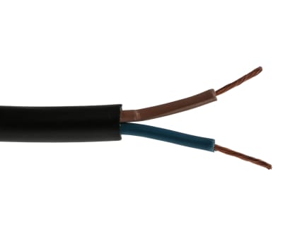 Product image for H07RNF 2 CORE 1MM RUBBER CABLE 50M