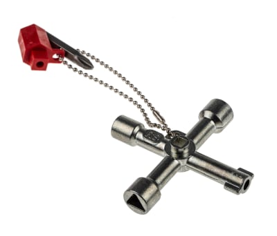 Product image for UNIVE AL CABINET CROSS WRENCH KEY