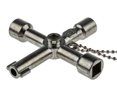 Product image for UNIVE AL CABINET CROSS WRENCH KEY