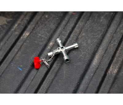 Product image for UNIVE AL CABINET CROSS WRENCH KEY