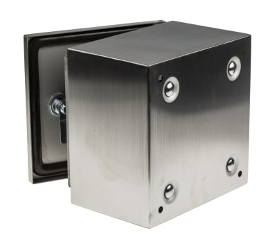 Product image for IP66 WALL BOX, S/STEEL, 200X200X150MM