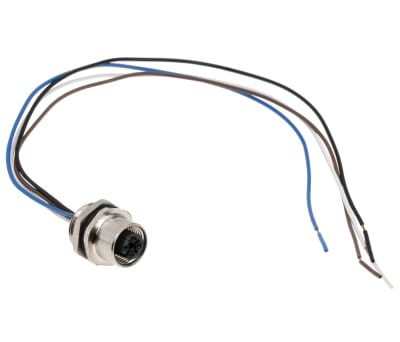 Product image for RS PRO Female M12 to Sensor Actuator Cable, 200mm