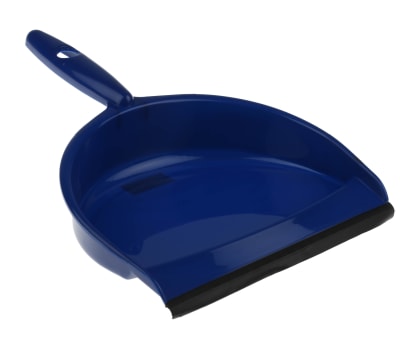 Product image for RS PRO Blue Dustpan & Brush for Cleaning with brush included