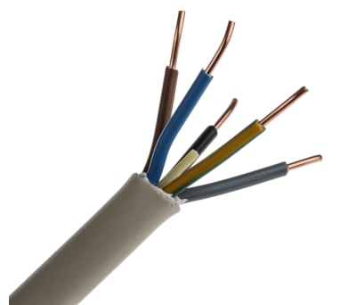 Product image for NYM-J 5 CORE 2.5MM CABLE 50M