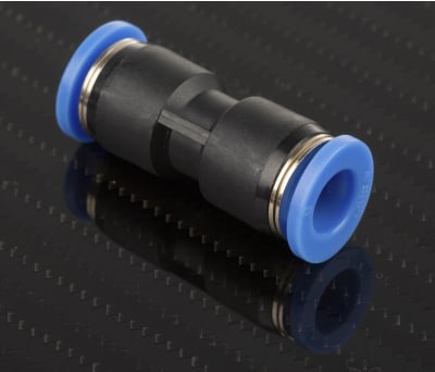 Product image for TUBE-TO-TUBE CONNECTOR, 8 MM