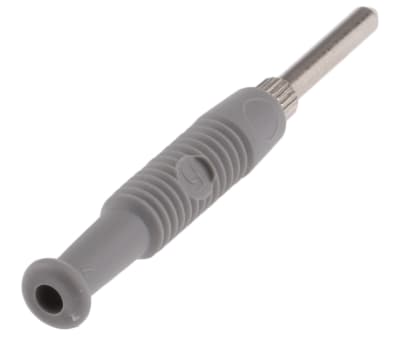 Product image for BANANA PLUG MST 3 GREY