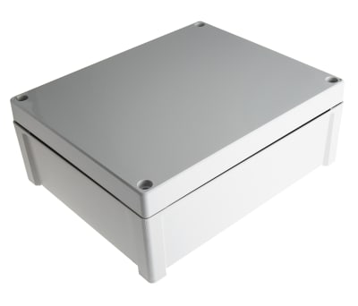 Product image for IP65 Grey Lid Enclosure, 289x239x107mm