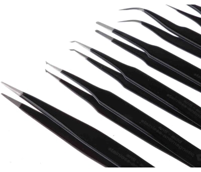 Product image for 6-PIECE SET ESD-TWEEZERS