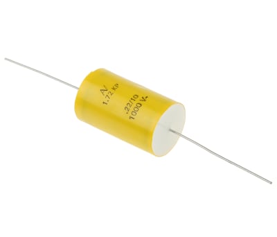 Product image for KP172 AXIAL POLYPROP CAP,220NF 1KV