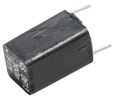 Product image for EXFS polystyrene capacitor,100pF 63 Vdc