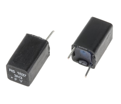 Product image for EXFS polystyrene capacitor,3300pF 63Vdc