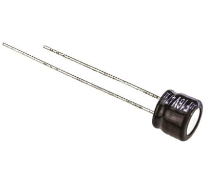 Product image for KS RADIAL AL ELECTROLYTIC CAP,47UF 16V