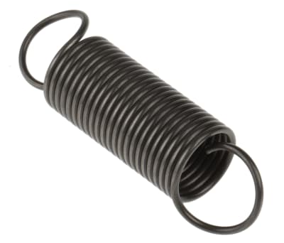 Product image for Steel extension spring,88.6Lx24.0mm dia