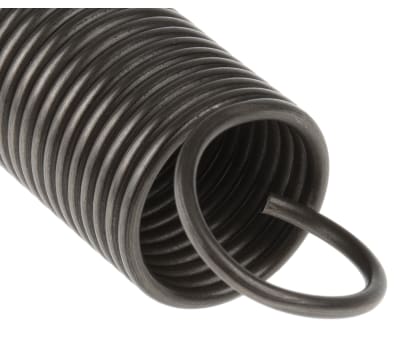 Product image for Steel extension spring,88.6Lx24.0mm dia