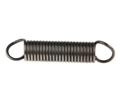 Product image for Steel extension spring,85.8Lx18mm dia