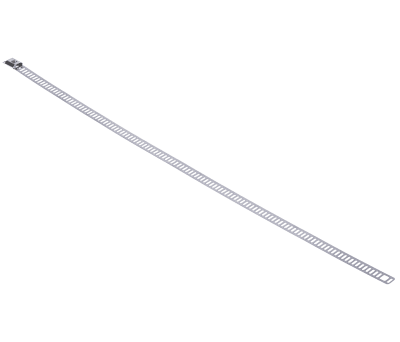 Product image for Uncoated s/steel cable tie,300x7mm