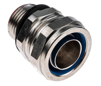 Product image for Adaptaflex M20 Swivel Cable Conduit Fitting, Silver 20mm nominal size