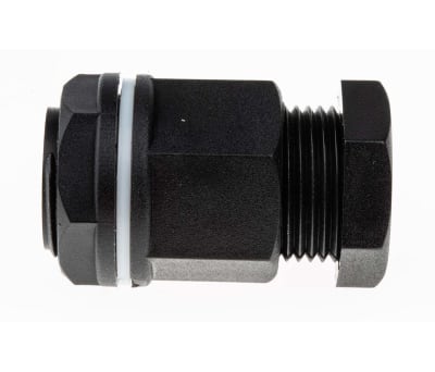 Product image for Blk HexHead IP55 8-13mm cablegland,M20