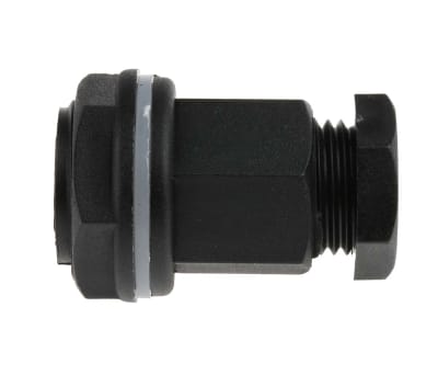 Product image for Blk HexHead IP55 7-10.5mm cablegland,M20