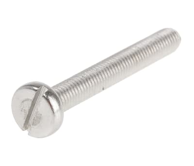 Product image for A2 s/steel slot pan head screw,M5x40mm