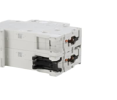 Product image for ABB System M Pro 20A MCB Mini Circuit Breaker, 2P Curve C, Breaking Capacity 10 kA, 440V