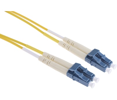 Product image for LC-LC patchlead OS1 Duplex Yellow 2m