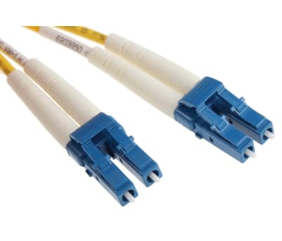 Product image for LC-LC patchlead OS1 Duplex Yellow 3m