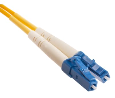 Product image for LC-LC patchlead OS1 Simplex Yellow 3m