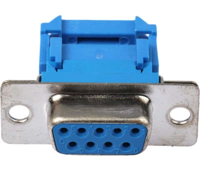 Product image for 9way tin plate IDC D socket,0.05in pitch