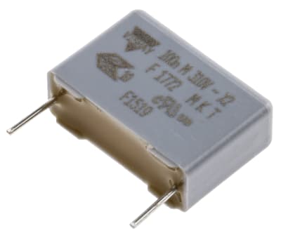 Product image for X2-MKT Capacitor 100nF 310V 15mm