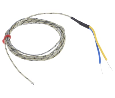 Product image for TYPEJ GLASS FIBRE INSULATED THERMOCOUPLE