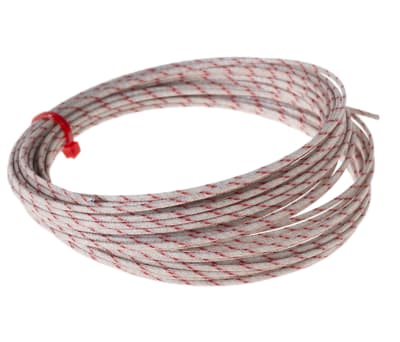 Product image for K solid thermocouple extension wire,10m