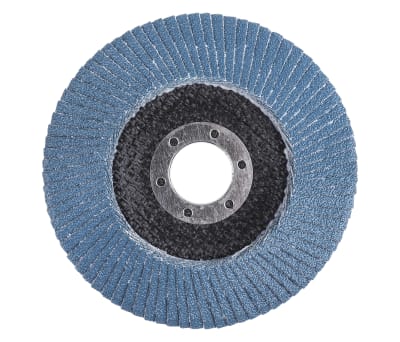 Product image for 3M 566A Zirconia Aluminium Flap Disc, 115mm, Medium Grade, P80 Grit, PN65026