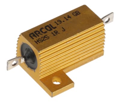 Product image for HS25 AL HOUSE WIREWOUND RESISTOR,1R 25W